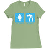 your girlfriend my girlfriend mens funny t shirt Ladies Fitted T-Shirt