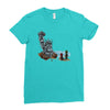 the planet of the kong Ladies Fitted T-Shirt