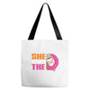 She Wants The D - Dunkin Donuts Tote Bags