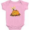 corgi pumpkin Baby Bodysuit