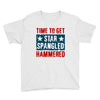 star spangled hammered Youth Tee