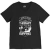 I Dont Need Therapy Need Surfing V-Neck Tee