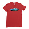 1965 corvette sting ray classic car, ideal birthday gift or pres Ladies Fitted T-Shirt
