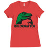 philosoraptor (2) Ladies Fitted T-Shirt