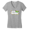 mardi gras Women's V-Neck T-Shirt