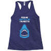 Feed Me and Tell Me I'm Pretty Baby Boy Racerback Tank