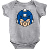 mecha mega rocks Baby Onesie