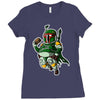 boba fatt Ladies Fitted T-Shirt