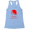dawn of the dead retro 70s horror zombie film Racerback Tank