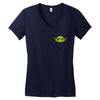 cute yoda pocket Women's V-Neck T-Shirt