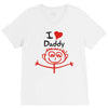 i love daddy V-Neck Tee
