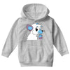 arctic fox adopt Youth Hoodie