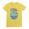 feel the music Ladies Fitted T-Shirt