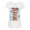 crazy totem Maternity Scoop Neck T-shirt