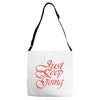 just keep going Adjustable Strap Totes