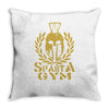 sparta gym  film funny Throw Pillow