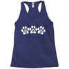 dad doggie Racerback Tank