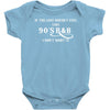 if the love doesn't feel like 90s r&amp;b i don't want it Baby Onesie