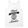 blessed are the curious for they shall have adventures Tank Top