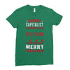 merry corruption of a pagan holiday Ladies Fitted T-Shirt