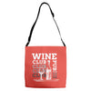 Wine Club Adjustable Strap Totes