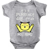 purrfect day Baby Onesie