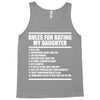 rules for dating my daughter Tank Top