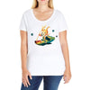 chaos and destruction Ladies Curvy T-Shirt