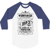 Vintage Aged To Perfection 1972 3/4 Sleeve Shirt