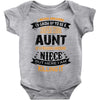 Super Cool Aunt Of A Freaking Awesome Niece Baby Onesie