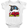 mister atom bomb Baby Bodysuit