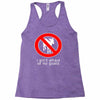 i ain't afraind of no gooats Racerback Tank