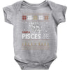 santa pisces christmas ugly t shirts Baby Onesie