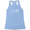 sperm donor humor Racerback Tank