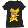 pikacu Ladies Fitted T-Shirt