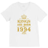 kings are born in 1994 V-Neck Tee