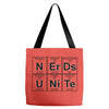 nerds unite Tote Bags