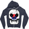 south korea till i die Zipper Hoodie