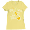 no 'pagne no gain Ladies Fitted T-Shirt