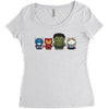 hello avengers Women's Triblend Scoop T-shirt