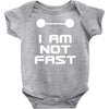 not fast Baby Onesie
