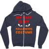my face is my halloween Zipper Hoodie