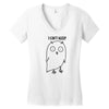 i can't sleep Women's V-Neck T-Shirt