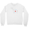 up and atom funny science best product Crewneck Sweatshirt