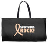 Survivor Rock Weekender Totes