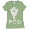 ghost poo Ladies Fitted T-Shirt