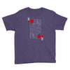 king of hearts playing card Youth Tee
