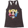 harley quinn Racerback Tank