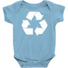 recycle symbol Baby Bodysuit