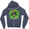 santa claws Zipper Hoodie